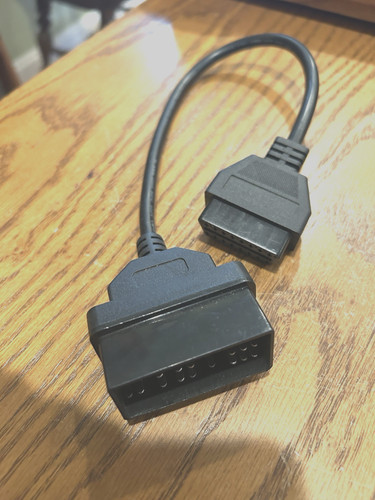 OBD2 Adapter Cable for Toyota Vehicles, 22Pin