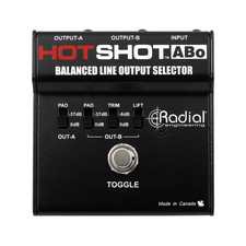 Radial HotShot ABo XLR AB Footswitch Selector