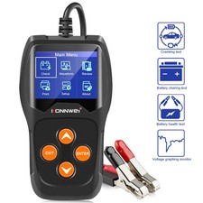 KW600 Car Battery Tester 12V 100 to 2000CCA for Car Quick Charging Diagnostic