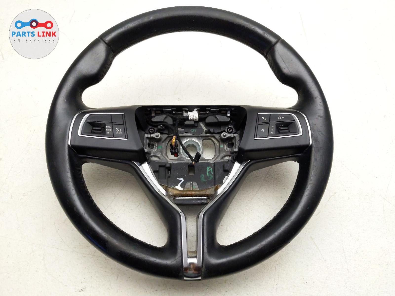 2014-16 MASERATI GHIBLI STEERING WHEEL CRUISE RADIO CONTROL SWITCH LEATHER M157