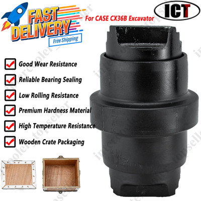 Bottom Roller Undercarriage Fit CASE CX36B Excavator Black Track Roller