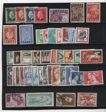 GREECE 1946-1960 COLLECTION OF 44 STAMPS, 40 MINT & 4 USED INCLUDES SCOTT #520