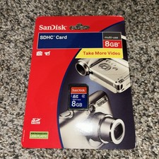 SanDisk 8GB SDHC Memory Card SDSDB-8192-A11 New Sealed