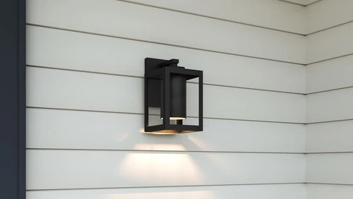 Quoizel WVR8035 Westover 10" Tall Outdoor Wall Sconce - Black - Picture 3 of 8