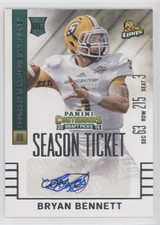 2015 Panini Contenders Draft Picks Auto Bryan Bennett #184 Auto 0ty6