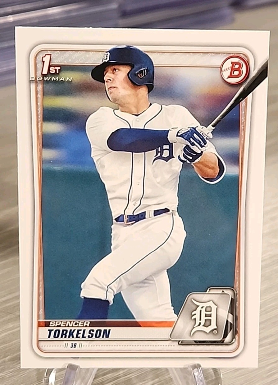 Spencer Torkelson 2020 Bowman Draft Paper 1st Bowman #121 Tigers