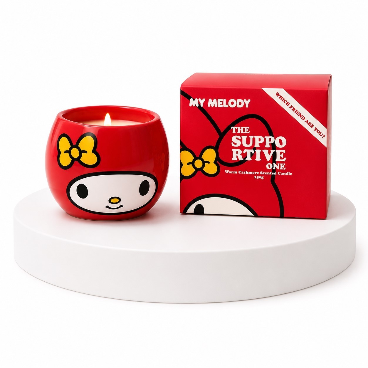 Hello Kitty The Supportive One Warm Cashmere Scented Candle - Image 2
