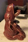 New ListingVintage Red Wing Pottery Burgundy Donkey Ash Receiver 876 No Damage