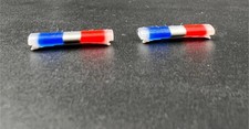 4 Pack 187 Ho Scale Blue Clear Red Chrome Federal Aerodynic Lightbar Police Br3 4 Pack 187 Ho Scale Blue Clear Red Chrome Federal Aerodynic Lightbar Police Br3