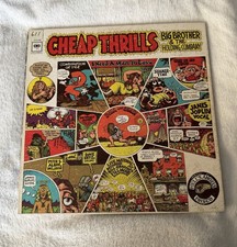 Big Brother &The Holding Company Cheap Thrills LP KCS9700 360 Sound Janis Joplin
