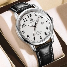 Classic Business Watch Men Calendar Quartz Wa...
