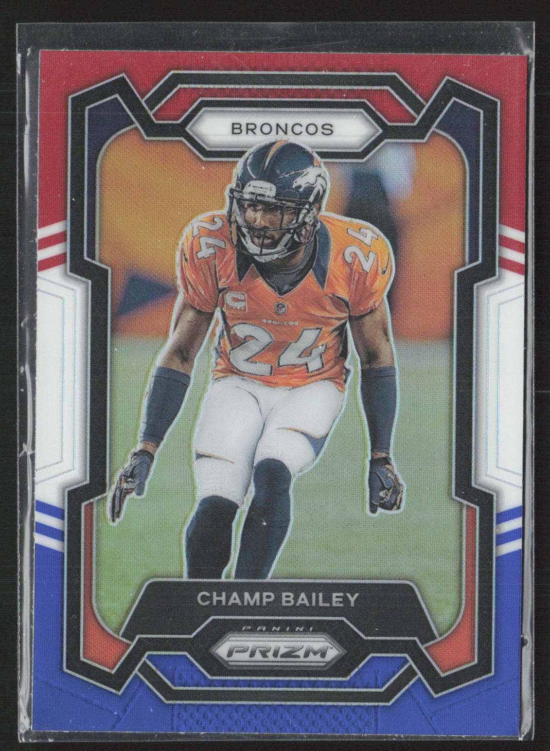 2023 Panini Prizm #91 Champ Bailey Red White and Blue