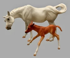 VINTAGE‼️ Breyer #1175 Susecion and Le Fire Arabian Mare & Foal, prod. 2002-05