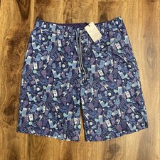 PETER MILLAR SEASIDE NATLS NEW MEN  S Full Elastic SWIM TRUNKS SIZE M