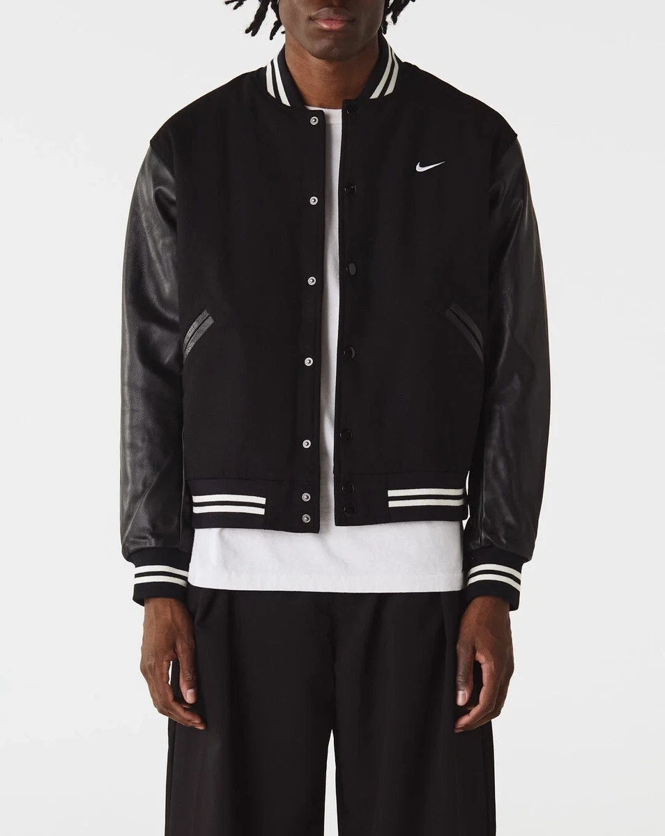 Nike Leather Outer Shell Black Coats, Jackets & Vests for Men | eBay