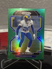 2021 Panini Prizm Football Jalen Ramsey Green Prizm