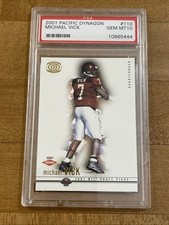 Michael Vick 2001 Pacific Dynagon Rookie #110 PSA Gem Mint 10 
