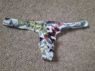 Mens Thong Underwear Size L