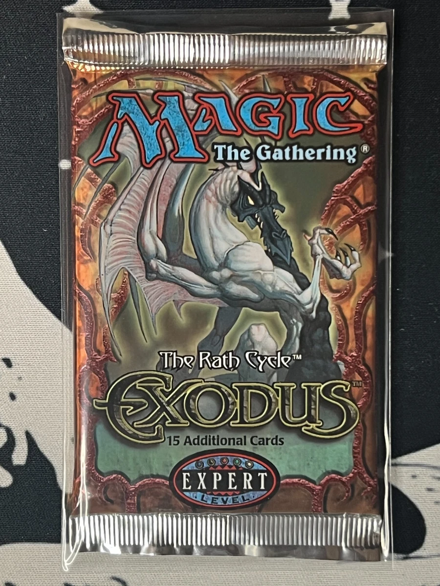 MTG エクソダス 英語 ブースター パック 1つ Magic: The Gathering Exodus Sealed Collectible Card Game Packs in
