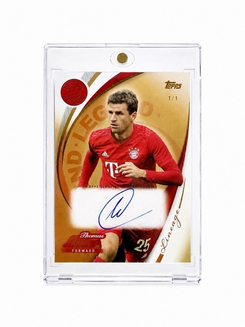 1/1 Thomas Müller Lineage OnCard Auto