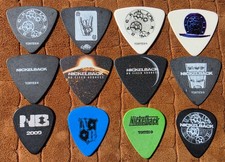 Nickelback, Mike Kroeger guitar picks