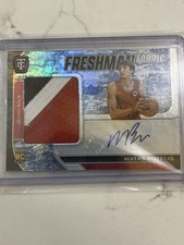 2024-25 Panini Totally Certified - Freshman Fabric RC Auto & Patch Matas Buzelis