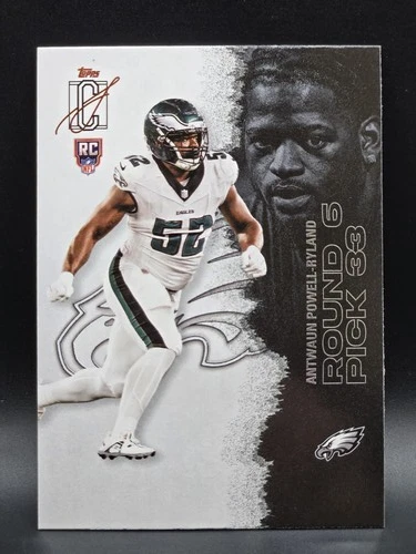 2025 Topps Antwaun Powell-Ryland Shop for 2025 Topps Signature Class Football Rookie autographs on eBay (Raw)