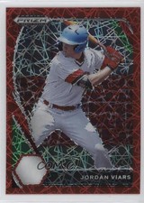 2021 Panini Prizm Draft Picks Red Velocity Prizm Jordan Viars #PDP84 0o2b