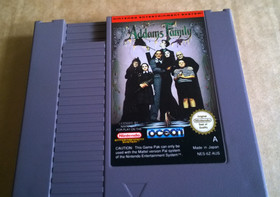 The addams family AUS  Nintendo Entertainment System NES PAL CLEAN PINS
