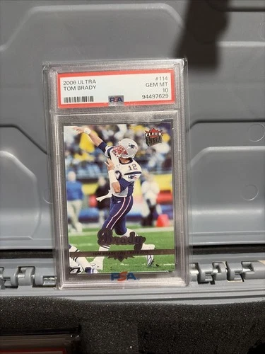 Tom Brady 2006 Ultra #114 PSA 10 GEM MINT
