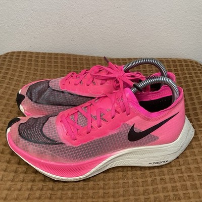 Nike ZoomX Vaporfly Next % Men's 6 Women's 7.5 Pink Running