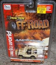 AW AUTO WORLD 1979 JEEP CJ-7 XTRACTION OFF ROAD HO SLOT CAR NIP