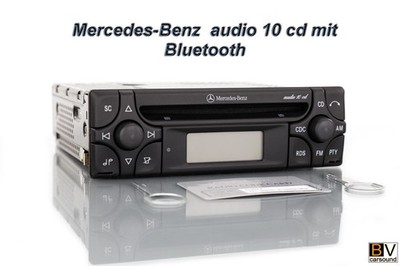 Bluetooth MP3 Mercedes Benz Audio 10CD Alpine MF2910 W202 W208 W210 R170 SL R129