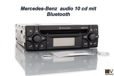 Bluetooth MP3 Mercedes Benz Audio 10CD Alpine MF2910 W202 W208 W210 R170 SL R129 - Bild 1 von 4
