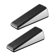 VEVOR Heavy Duty Door Stopper Door Stop Wedge for Bottom 2 Pack Wall Protectors
