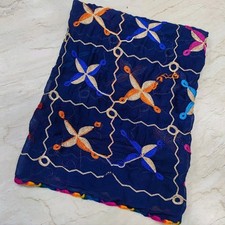 Stunning Indian Punjab Bridal Phulkari Dupatta Embroidery Scarf Veil Stole Hijab