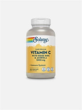 Solaray Vitamin C 1000mg Rose Hips  Acerola Bioflavonoids 250 Vegcaps 2/2029