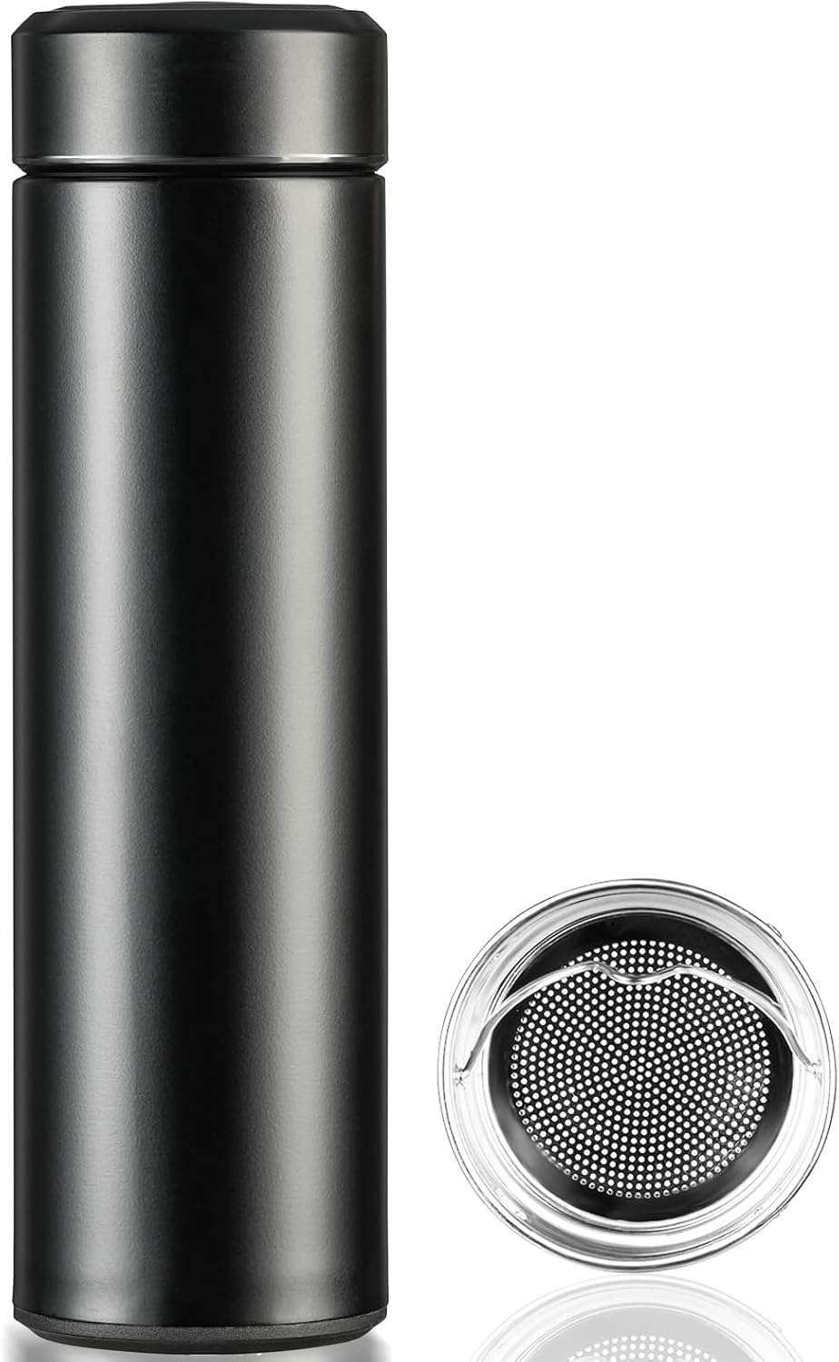 Insulated Water Bottle, 17 oz Stainless Steel Water Bottles, Double Wall Vacuum