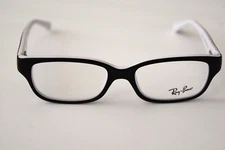 Ray-Ban Small Junior Black White Rx RB1527 3579 Optical 45-15-125 Eyeglasses