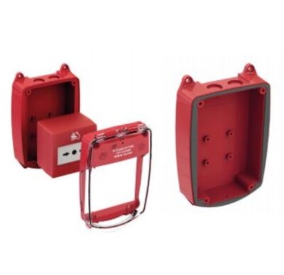 Vimpex SG-BBCS-R Smart+Guard Red Sounder Wetterfeste Back Box, transparent (194)