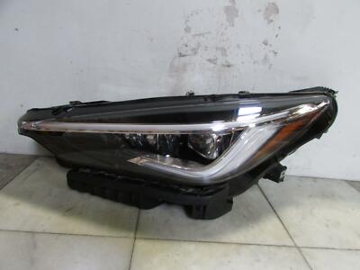 2019 INFINITI QX50 Headlamp Assembly  Left- HID,1 Tab Broken, Adoptive, Used OEM