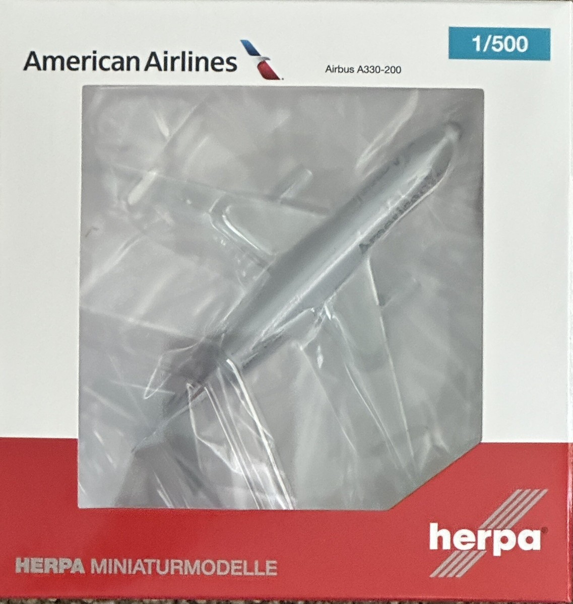 Herpa Wings 1:500 American Airlines Airbus A330-200 529648 | eBay