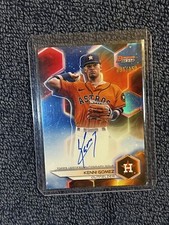 2023 Bowman’s Best KENNI GOMEZ Best Of 2023 Blue Refractor Auto /150 Astros 