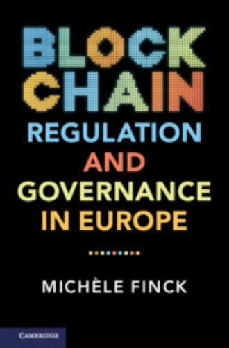Blockchain Regulation Governance Europe Michele Finck Paperback 9781108465458