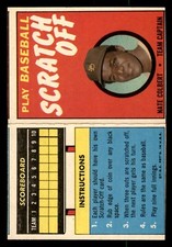 1970 Topps Scratch-Offs Baseball #7 Nate Colbert VG/EX *d4