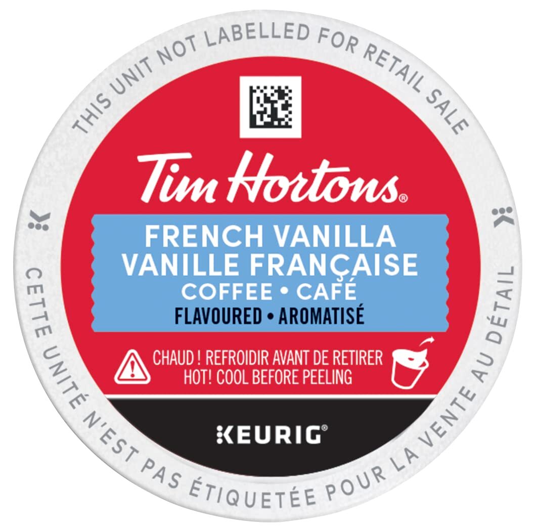 Tim Hortons French Vanilla Coffee 24 to 144 K cups Pick Any Size FREE SHIPPING