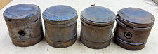 Vintage Model T Ford Engine Pistons Original Cast Iron Set 4 Cylinder Std Vintage Model T Ford Engine Pistons Original Cast Iron Set 4 Cylinder Std