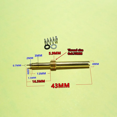 Keihin Carburetor Carb Mixture Screw (fuel ratio adjusting screw) FCR