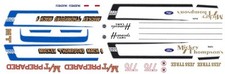 Mickey Thompson's 69 Mustang Jess Tyree 1/64th HO Scale Slot Car Decals