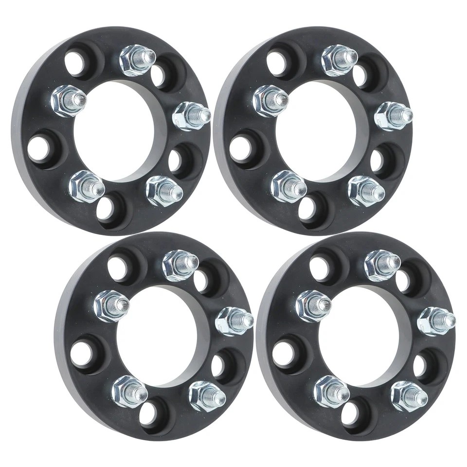1" inch 5x4.5 To 5x100 Wheel Spacers Adapters Fits Honda Toyota 12x1.5 73.1mm Foto 2 de 4